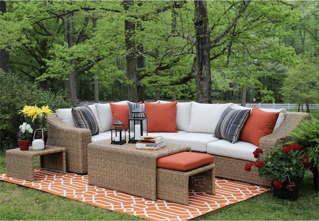 rotin, salon, de, jardin, meubles, en, résine, tressée, mobilier, exterieur, maroc, rabat, marrakech, casablanca, agadir, tanger, paris, france